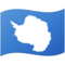 Flagge: Antarktis Flagge: Antarktis