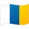 Flagge: Kanarische Inseln Flagge: Kanarische Inseln
