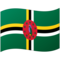Flagge: Dominica Flagge: Dominica