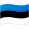 Flagge: Estland Flagge: Estland