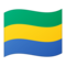 Flagge: Gabun Flagge: Gabun