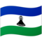 Flagge: Lesotho Flagge: Lesotho