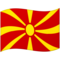Flagge: Nordmazedonien Flagge: Nordmazedonien