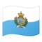 Flagge: San Marino Flagge: San Marino