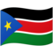 Flagge: Südsudan Flagge: Südsudan