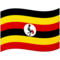 Flagge: Uganda Flagge: Uganda