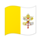 Flagge: Vatikanstadt Flagge: Vatikanstadt