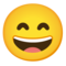 Faccina Con Sorriso E Occhi Sorridenti