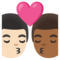 Bacio: Uomo, Uomo, Carnagione Chiara, Carnagione Medio-Scura