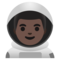 Astronauta Uomo: Carnagione Scura