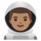 Astronauta Uomo: Carnagione Media
