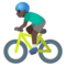 Ciclista Uomo: Carnagione Scura
