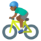 Ciclista Uomo: Carnagione Medio-Scura