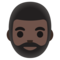 Uomo: Carnagione Scura, Barba