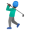 Golfista Uomo: Carnagione Scura