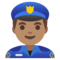 Poliziotto Uomo: Carnagione Media