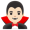 Vampiro Uomo: Carnagione Chiara