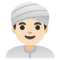 Uomo Con Turbante: Carnagione Chiara