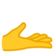Mano Con Il Palmo In Su