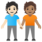 Persone Che Si Tengono Per Mano: Carnagione Chiara, Carnagione Media