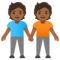 Persone Che Si Tengono Per Mano: Carnagione Medio-Scura