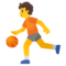 Persona Che Fa Rimbalzare Una Palla