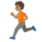 Persona Che Corre: Carnagione Media