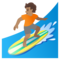 Persona Che Fa Surf: Carnagione Media