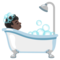 Persona Che Fa Il Bagno: Carnagione Scura