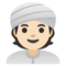 Persona Con Turbante: Carnagione Chiara