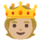 Persona Con Corona: Carnagione Medio-Chiara