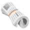 Zusammengerollte Zeitung Zusammengerollte Zeitung