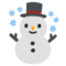 Schneemann Im Schnee Schneemann Im Schnee
