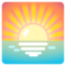 Sonnenaufgang Über Dem Meer Sonnenaufgang Über Dem Meer