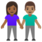 Donna E Uomo Che Si Tengono Per Mano: Carnagione Medio-Scura, Carnagione Media