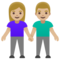 Donna E Uomo Che Si Tengono Per Mano: Carnagione Medio-Chiara