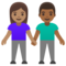 Donna E Uomo Che Si Tengono Per Mano: Carnagione Media, Carnagione Medio-Scura
