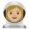 Astronauta Donna: Carnagione Medio-Chiara