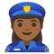 Poliziotta: Carnagione Medio-Scura