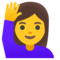 Donna Con Mano Alzata