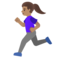 Donna Che Corre: Carnagione Media