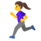 Donna Che Corre
