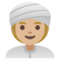 Donna Con Turbante: Carnagione Medio-Chiara