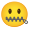 Faccina Con Bocca Con Cerniera