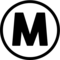 Pulsante M Cerchiata