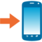 Telefono Cellulare Con Freccia