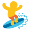 Persona Che Fa Surf