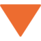 Triangolo Rosso Con Punta Verso Il Basso