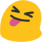 Faccina Con Un Gran Sorriso Che Mostra La Lingua
