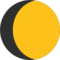 Luna Gibbosa Crescente